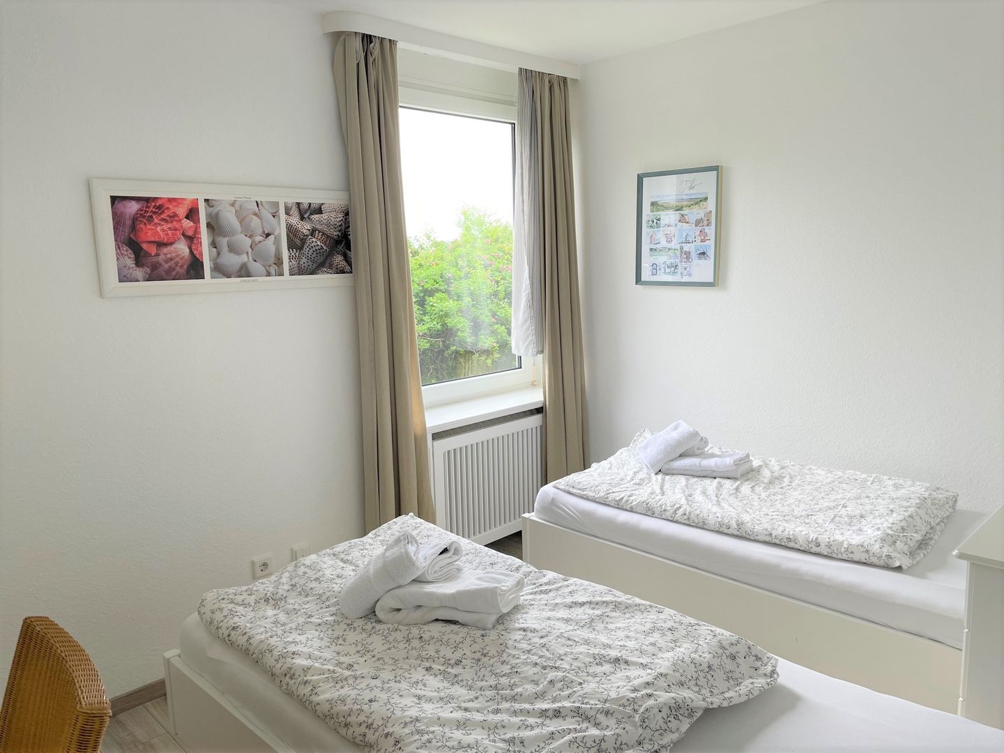  Helle Strandwohnung mit Meerblick Wyk - 