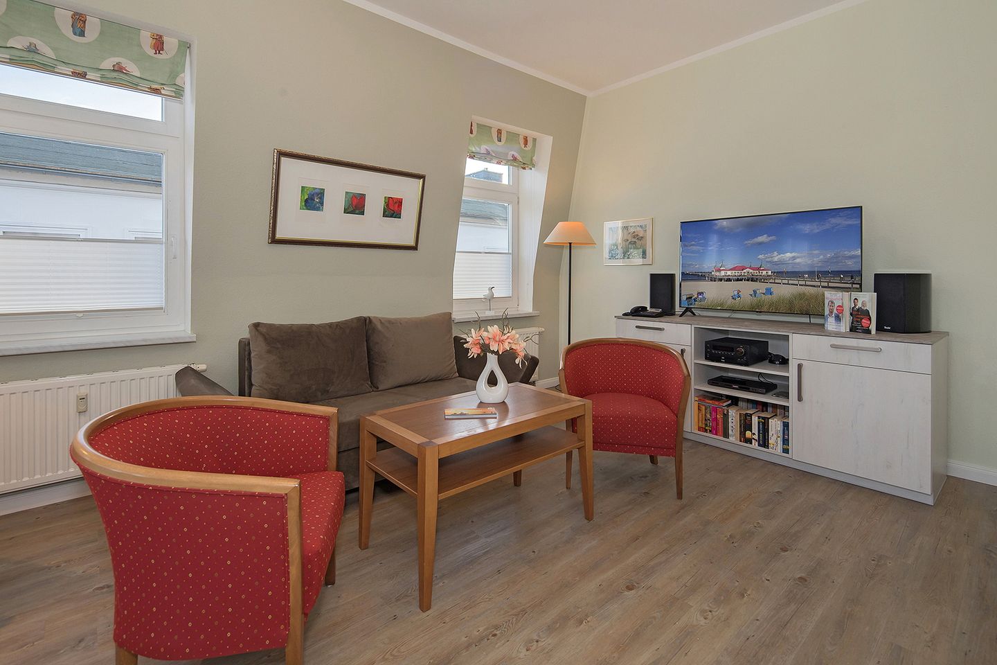 Villa Aegir Villa Aegir 121 Usedom - Wohn-Essbereich mit Couch