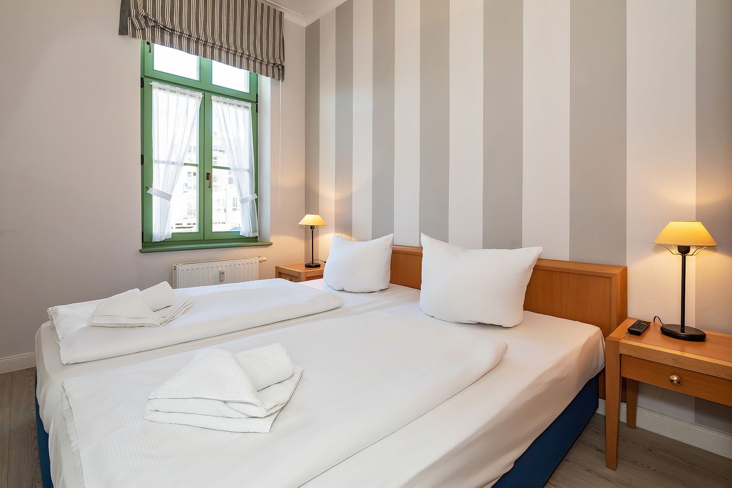 Villa am Ostseestrand Villa am Ostseestrand 104 Usedom - Schlafzimmer mit Doppelbett