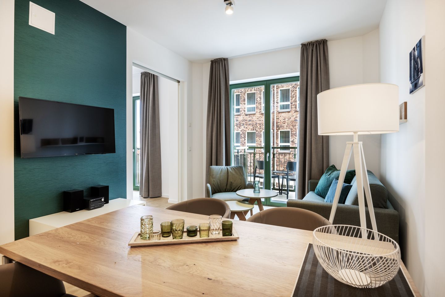 Krusespeicher Krusespeicher 2-37 Wismar - Wohn-/Essbereich mit Esstisch