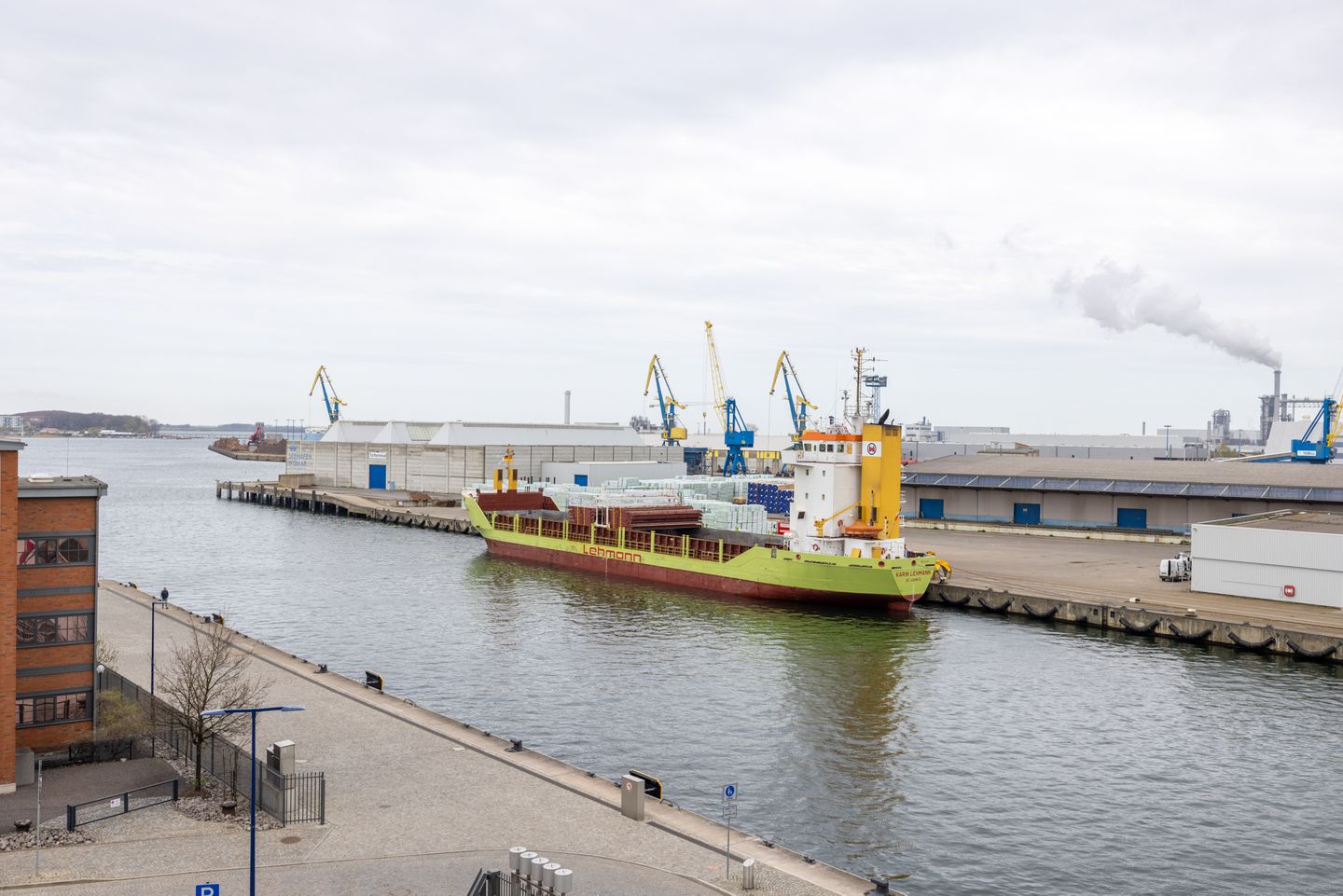 Krusespeicher Krusespeicher 4-57 Wismar - Balkon mit Ausblick
