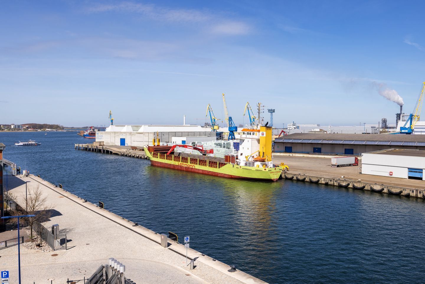 Krusespeicher Krusespeicher 4-58 Wismar - Balkon mit Ausblick