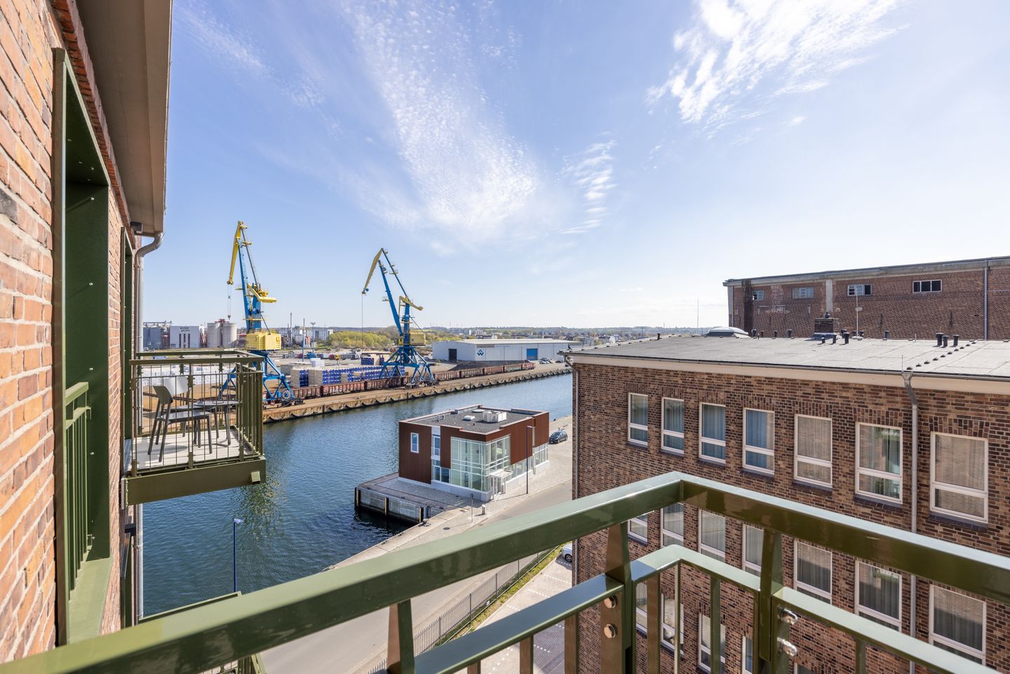 Krusespeicher Krusespeicher 5-61 Wismar - Balkon mit Ausblick