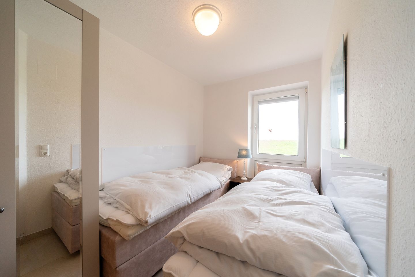 Hus Jadekieker Hus Jadekieker 24 Schillig - Schlafzimmer mit zwei Einzelbetten