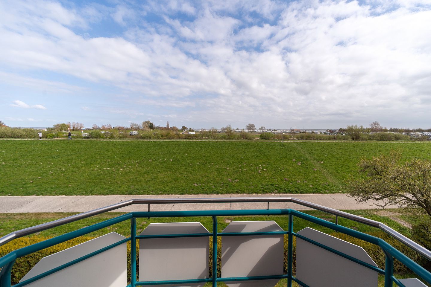 Hus Jadekieker Hus Jadekieker 24 Schillig - Ausblick vom Balkon