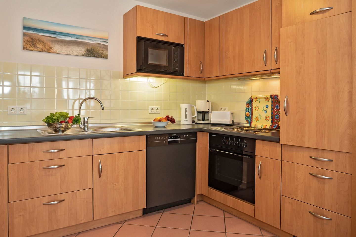 Seehof Seehof 212 Usedom - Küchenzeile mit Backofen