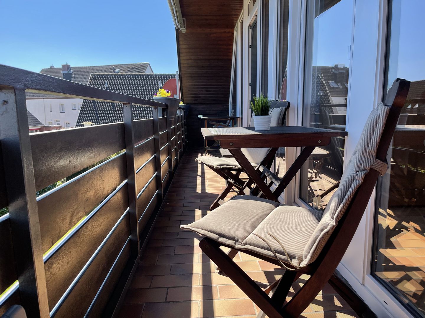 Ferienwohnung Claßen Dahme - Balkon