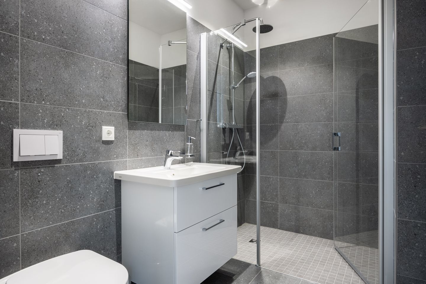 Krusespeicher Krusespeicher 5-63 Wismar - Badezimmer mit Dusche