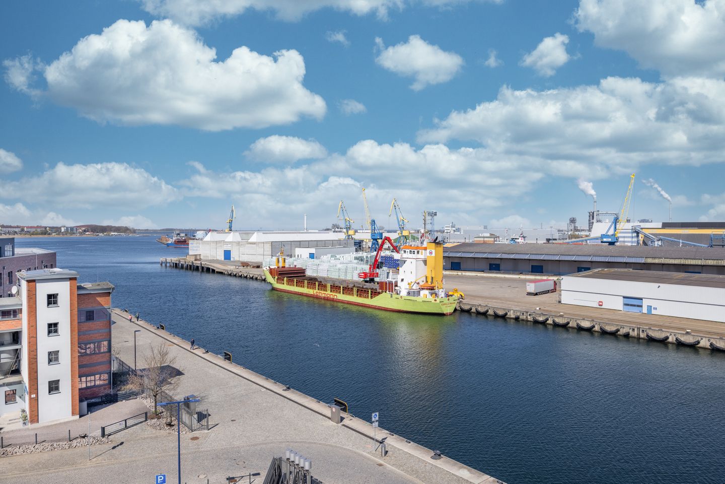 Krusespeicher Krusespeicher 5-65 Wismar - Balkon mit Ausblick