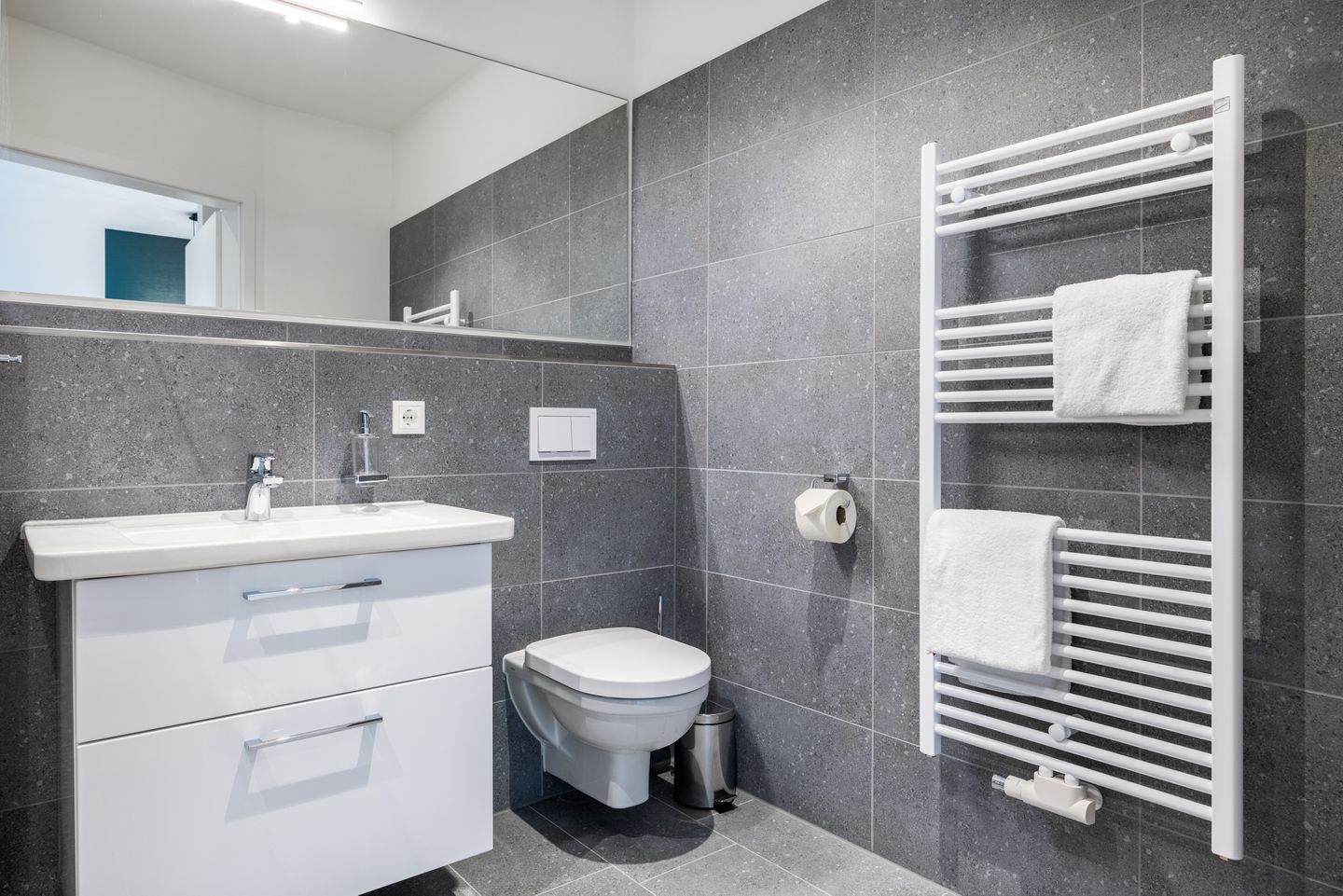 Krusespeicher Krusespeicher 5-66 Wismar - Badezimmer mit Dusche