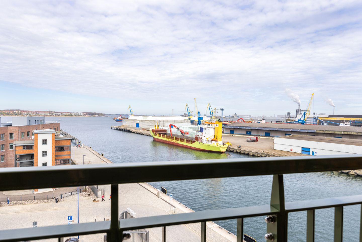 Krusespeicher Krusespeicher 5-66 Wismar - Balkon mit Ausblick