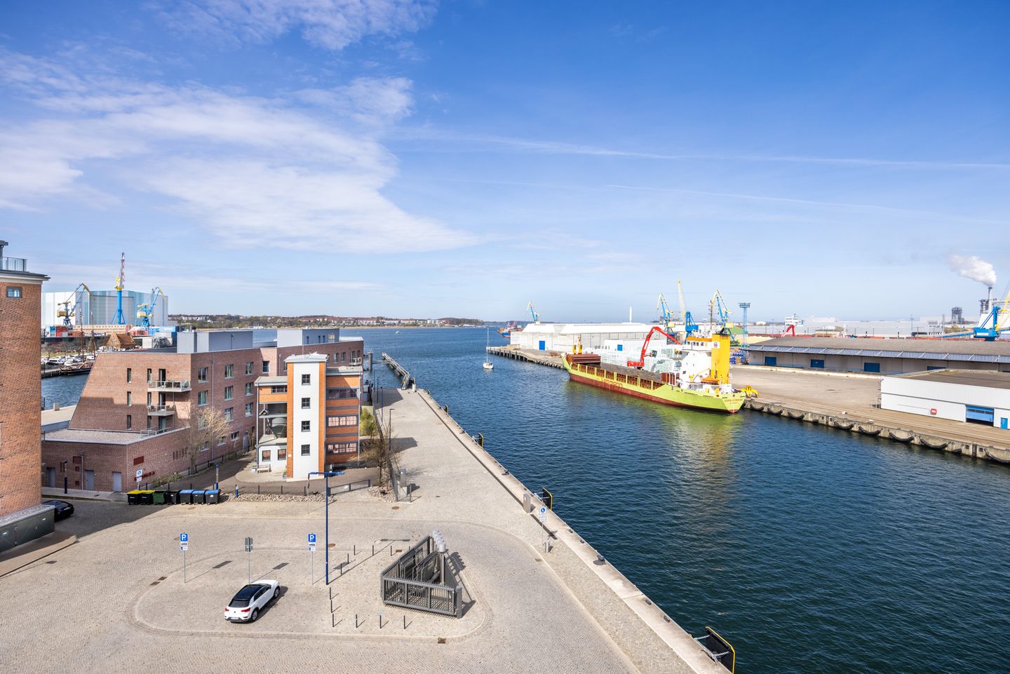 Krusespeicher Krusespeicher 5-67 Wismar - Balkon mit Ausblick