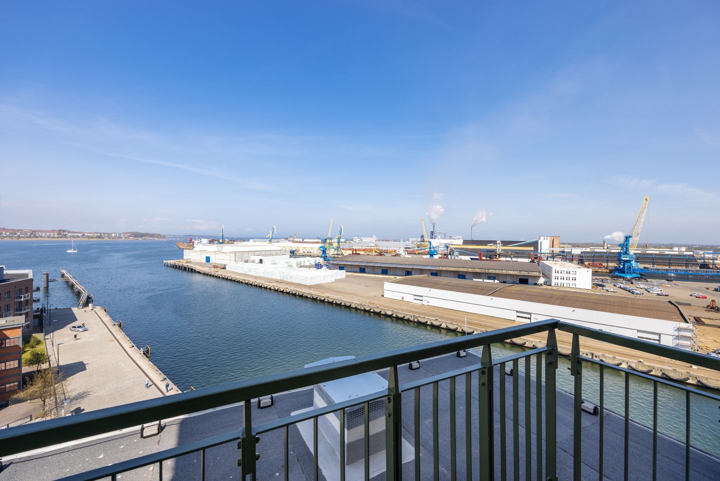 Krusespeicher Krusespeicher 6-68 Wismar - Dachterrasse mit Ausblick