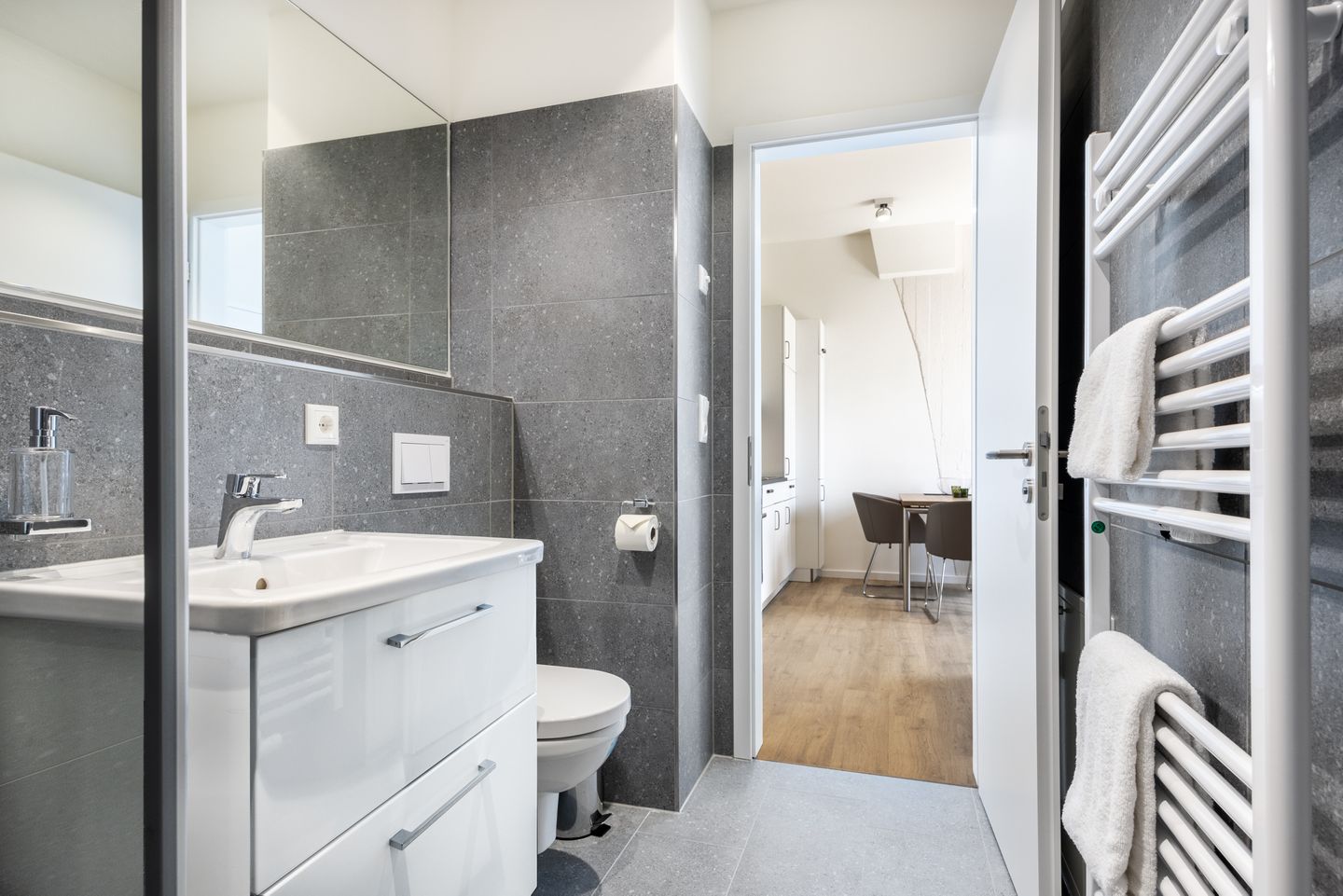 Krusespeicher Krusespeicher 6-71 Wismar - Badezimmer mit Dusche