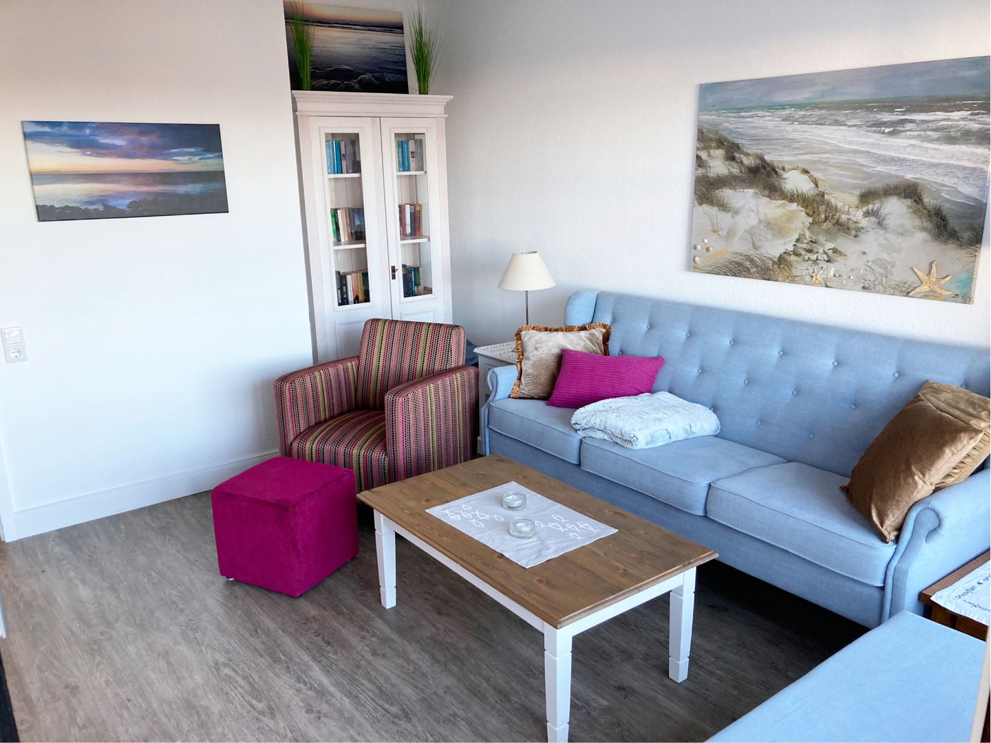 Atlantik - Strandstr. 15, App. 8 Wenningstedt - Wohnzimmer
