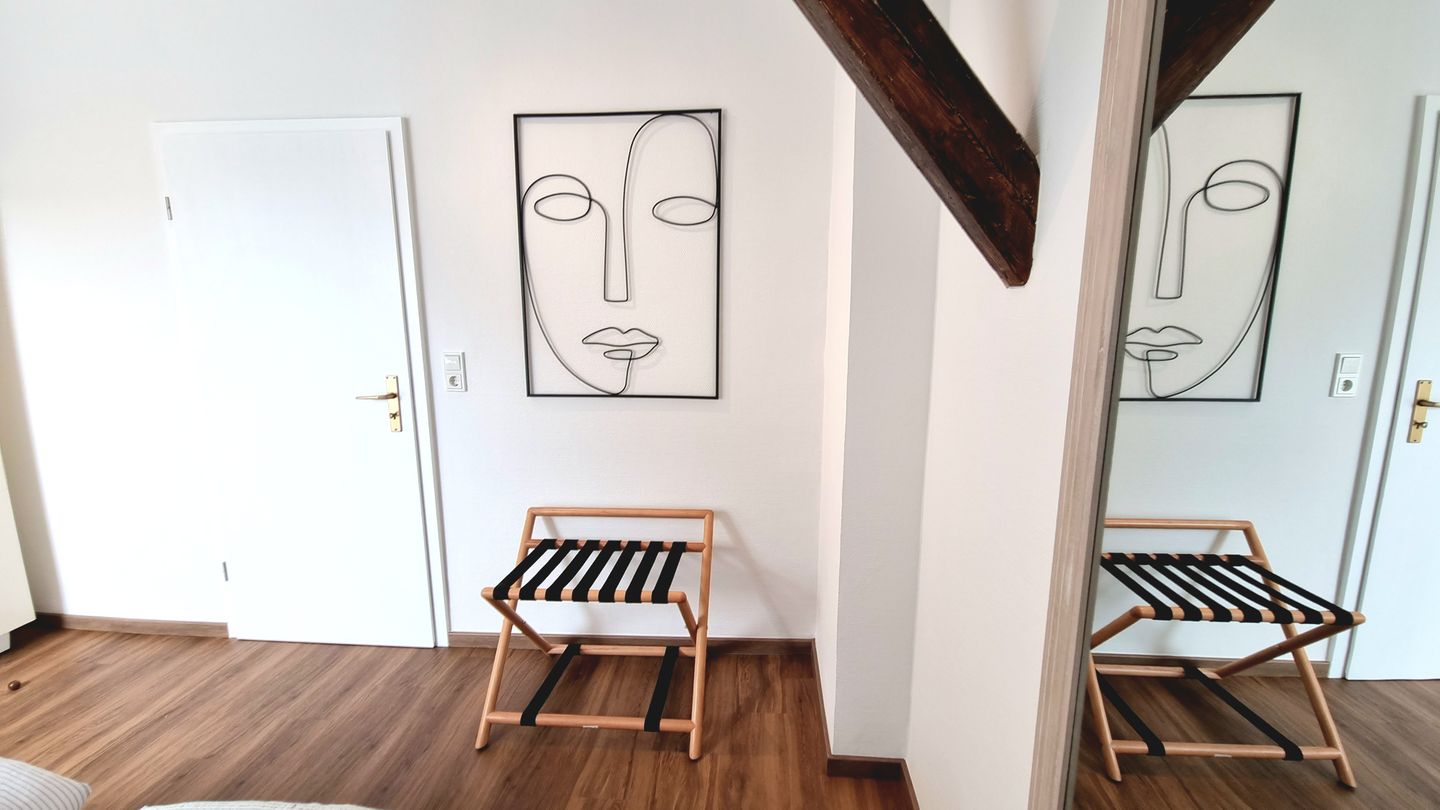 Haus Borkumitte Appartement Mellum Haus Borkumitte - Schlafzimmer