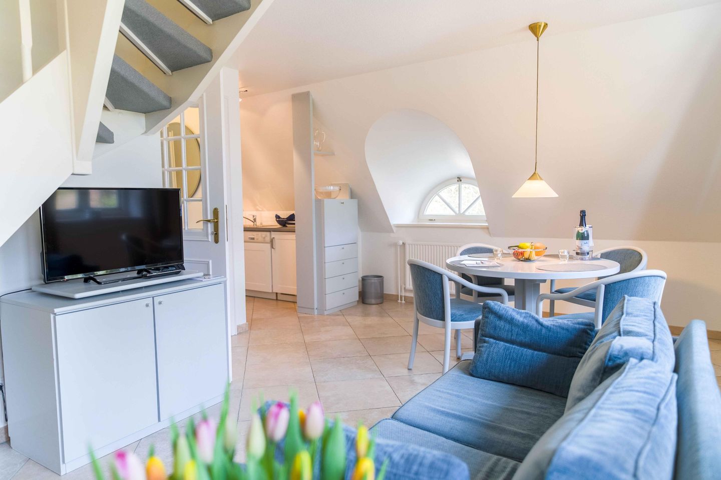 Friesenhof Whg. 22 Amrum - Wohnzimmer