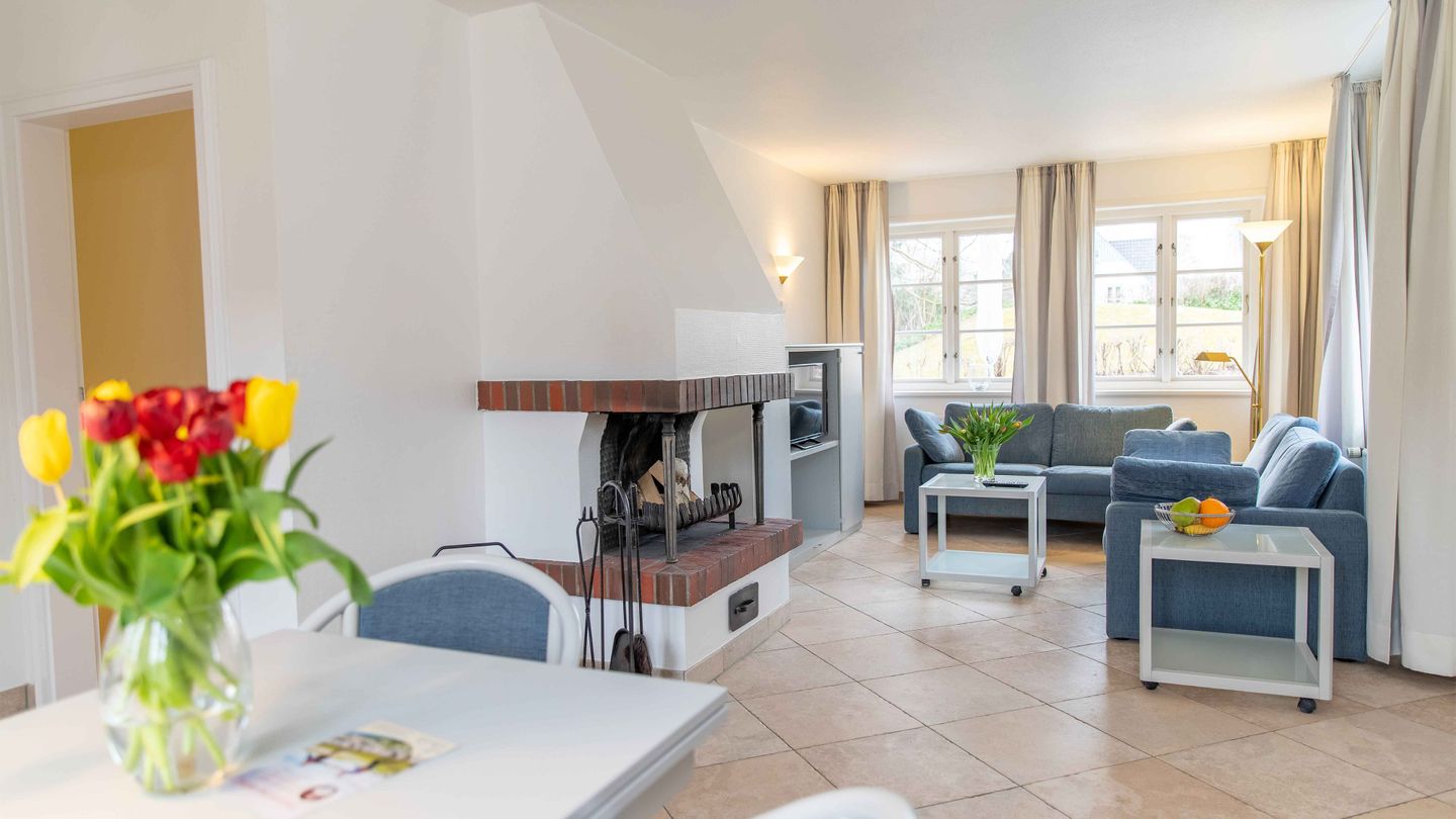 Friesenhof Whg. 21 Amrum - Wohnzimmer