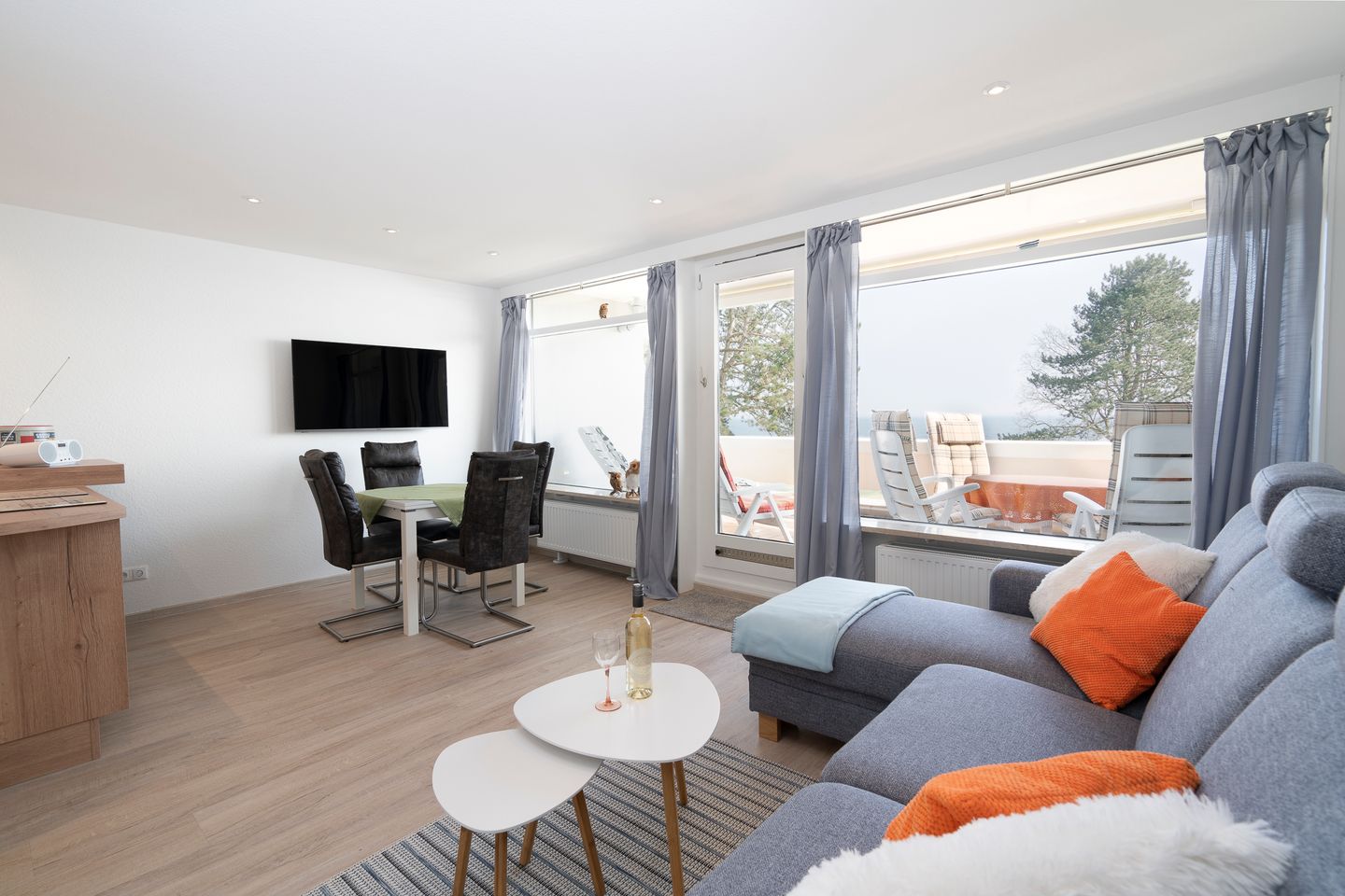 Ferienpark Sierksdorf White Pearl 52 Sierksdorf - Wohnzimmer