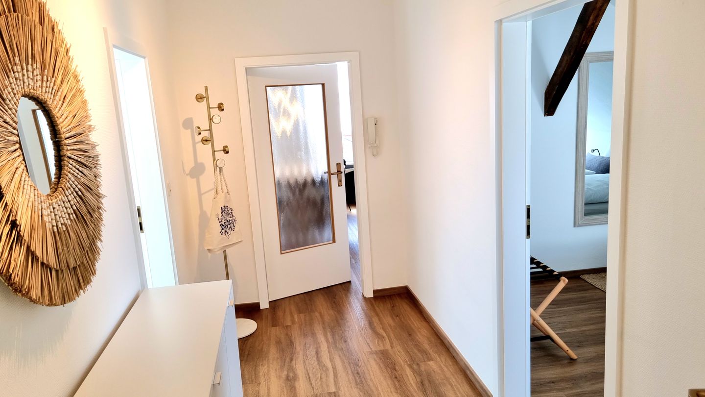 Haus Borkumitte Appartement Mellum Haus Borkumitte - Flur Diele