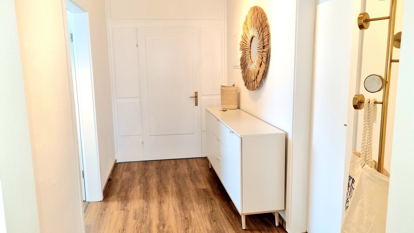 Haus Borkumitte Appartement Mellum Haus Borkumitte - Flur Diele