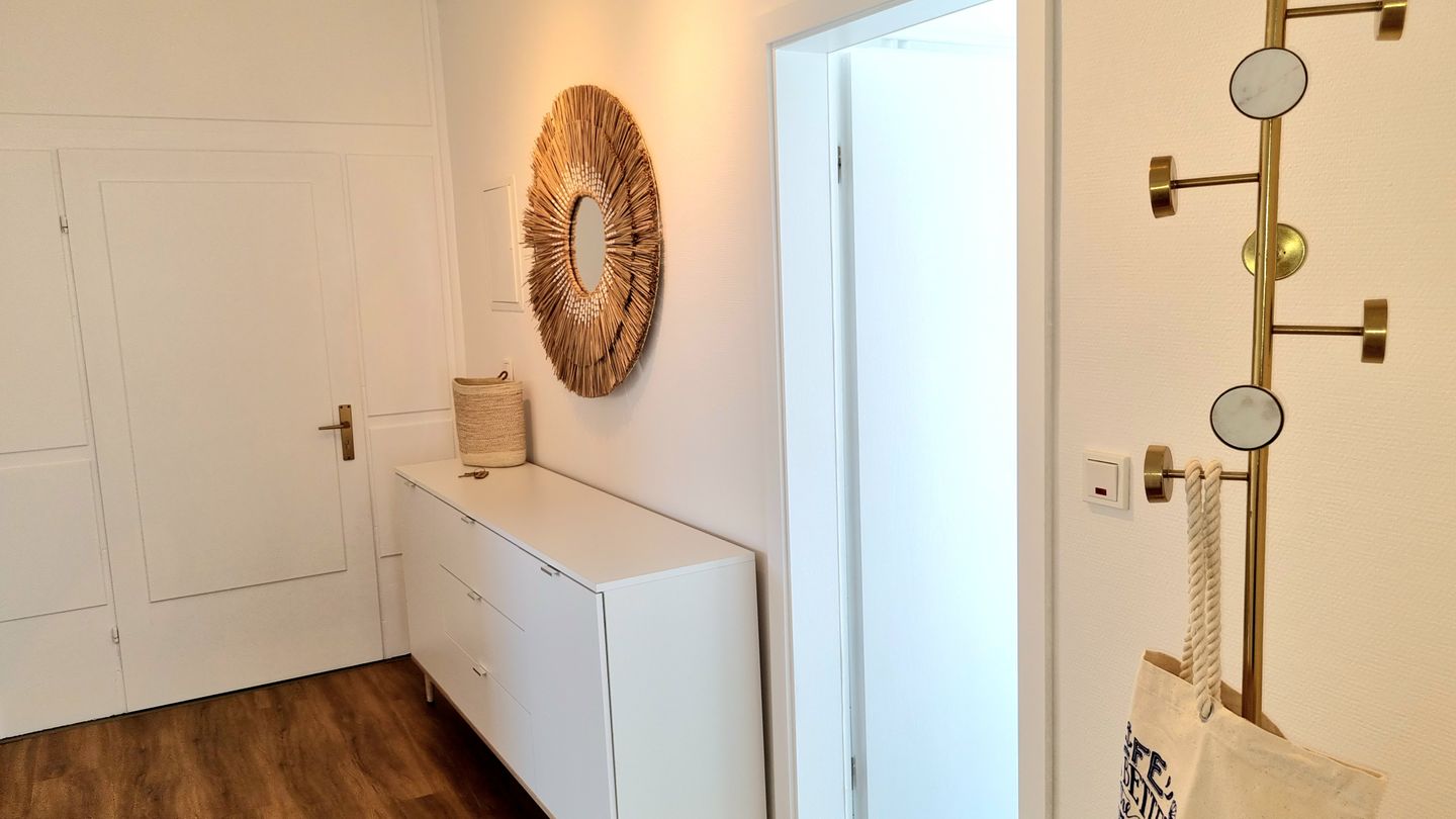 Haus Borkumitte Appartement Mellum Haus Borkumitte - Flur