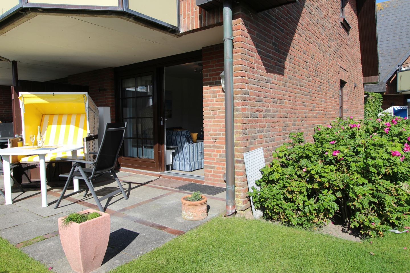  Frisia - Mittelweg 13, App. F Wenningstedt - Terrasse