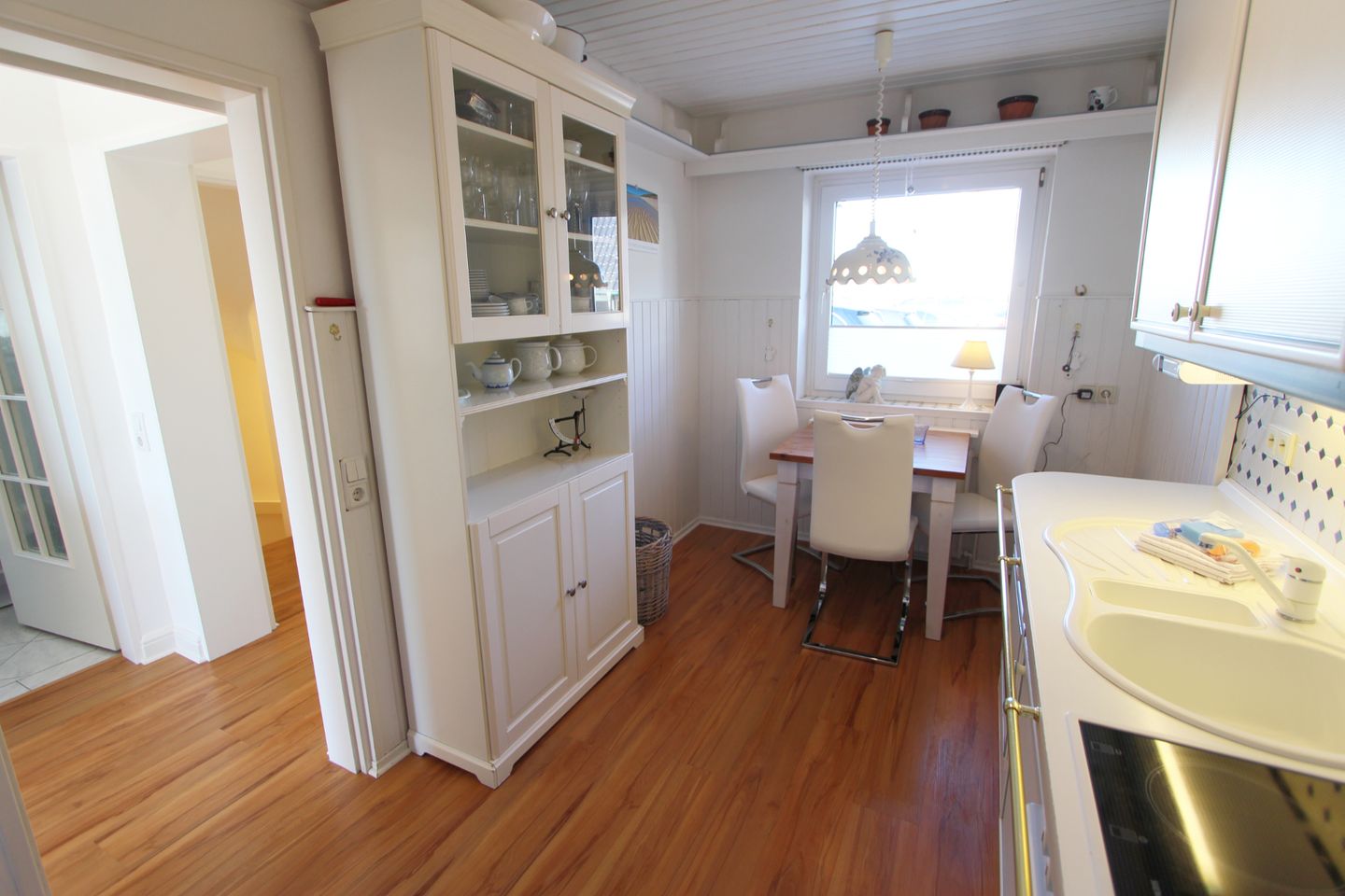 Wonningstair, - Dünenstr. 19, App. 1 Wenningstedt - Küche / Küchenzeile