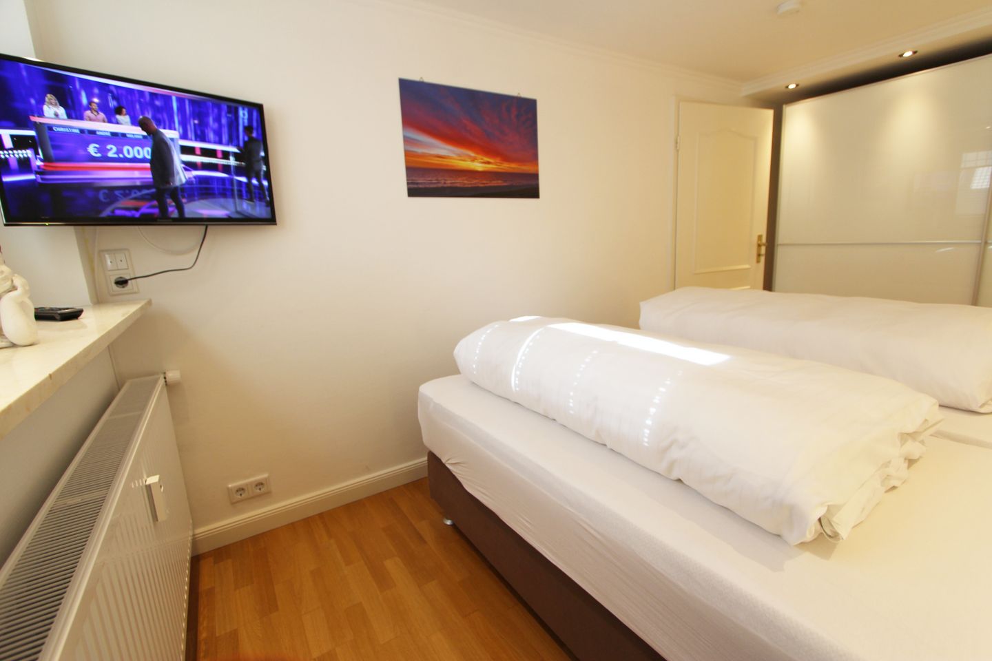 Wonningstair, - Dünenstr. 19, App. 1 Wenningstedt - Schlafzimmer