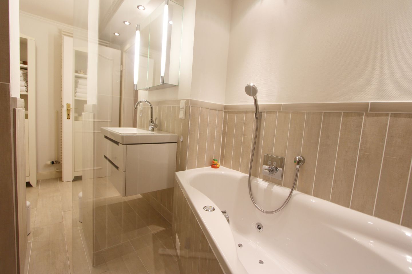 Wonningstair, - Dünenstr. 19, App. 1 Wenningstedt - Badezimmer