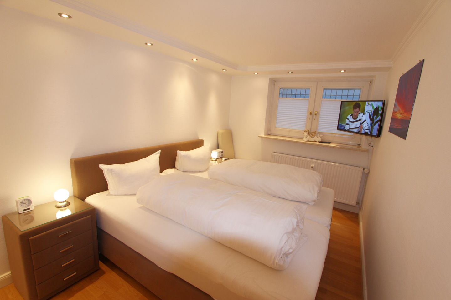 Wonningstair, - Dünenstr. 19, App. 1 Wenningstedt - Schlafzimmer