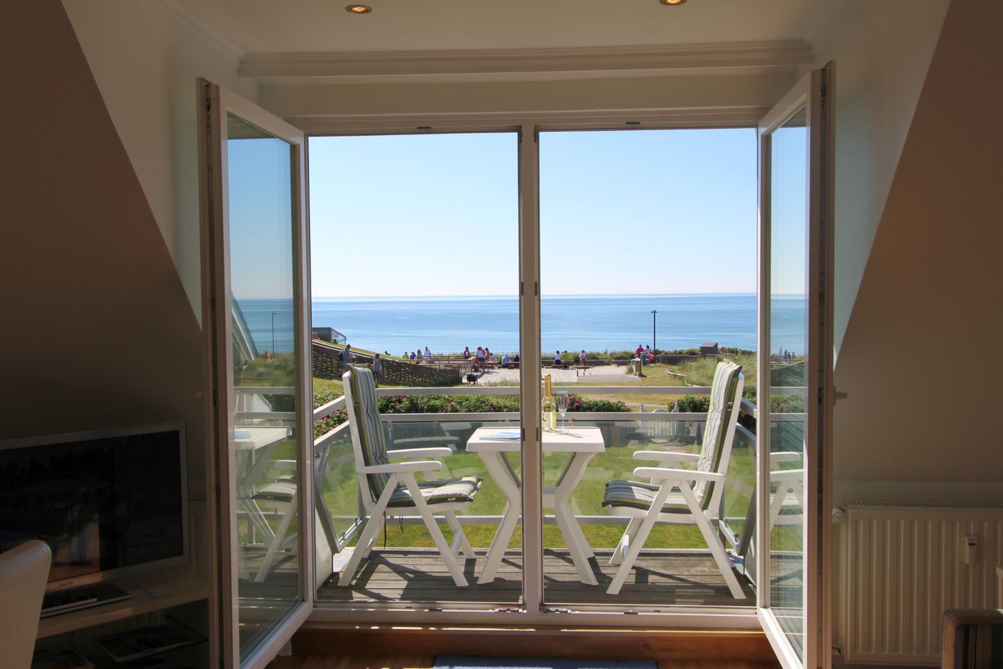 Trutz blanker Hans  - Dünenstr. 19, App. 8 Wenningstedt - Meerblick