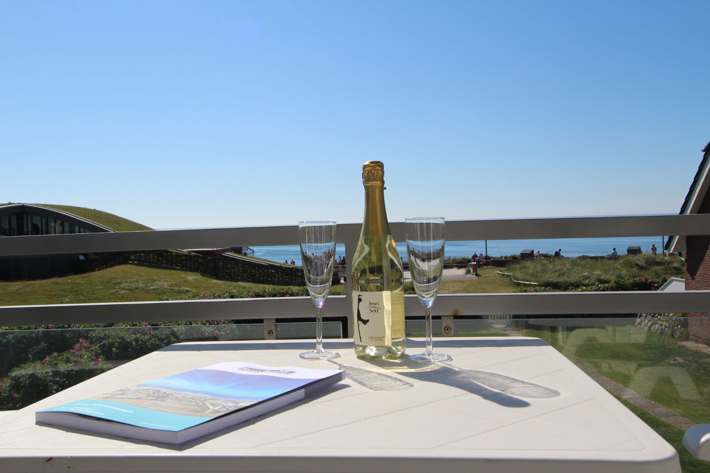 Trutz blanker Hans  - Dünenstr. 19, App. 8 Wenningstedt - Balkon