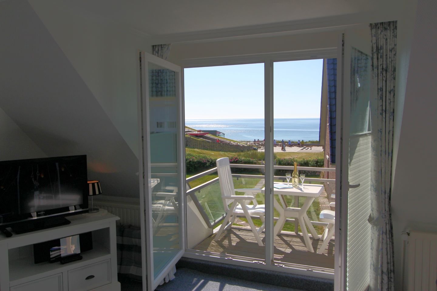 Trutz blanker Hans  - Dünenstr. 19, App. 12 Wenningstedt - Balkon