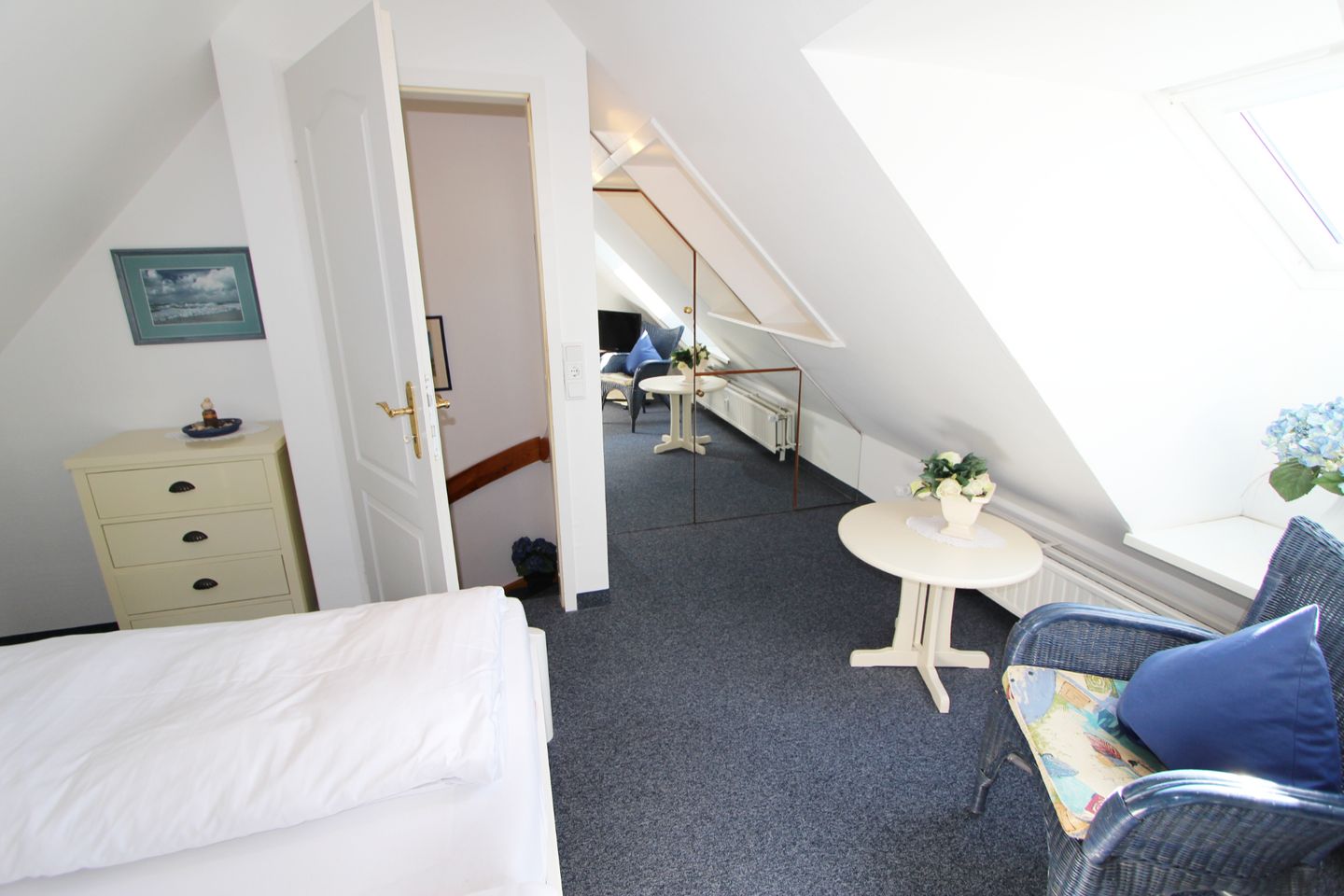 Trutz blanker Hans  - Dünenstr. 19, App. 12 Wenningstedt - Schlafzimmer