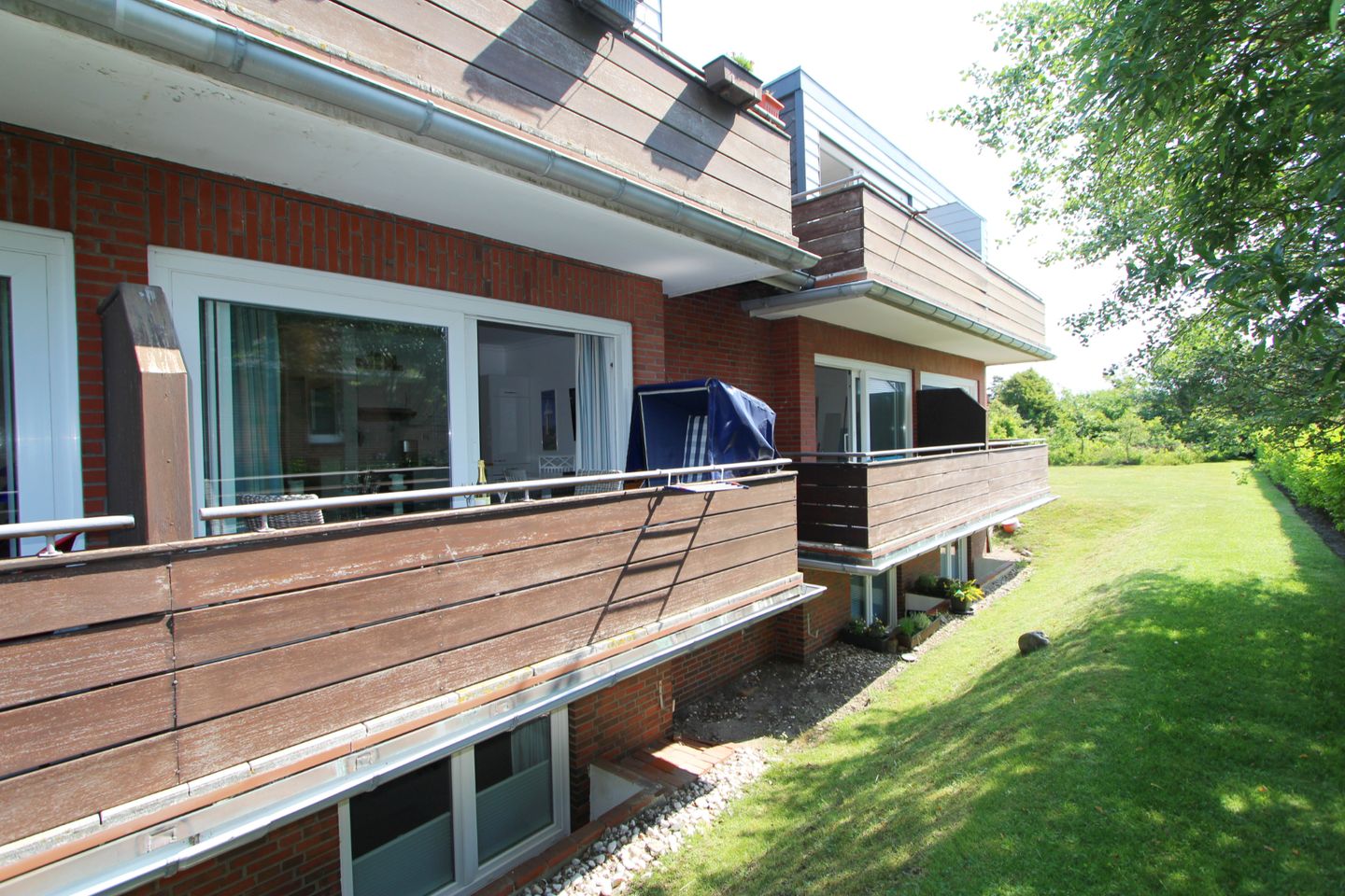 Abendwind - Ostmarkstr. 2, App. 2 Wenningstedt - Balkon