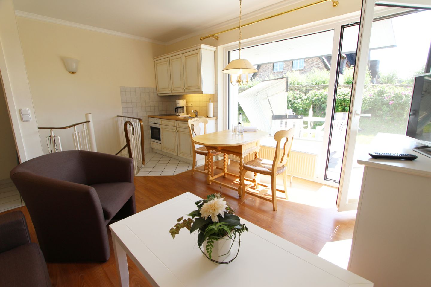 Neptun - Dünenstr. 2, App. 2 Wenningstedt - Wohnzimmer