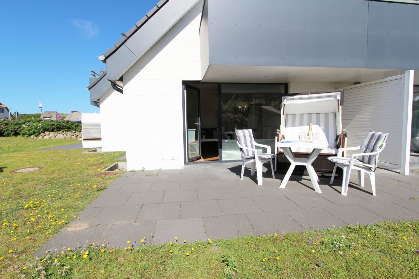 Neptun - Dünenstr. 2, App. 2 Wenningstedt - Terrasse