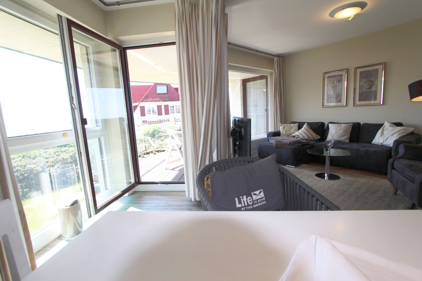  Schloss am Meer  - Dünenstr. 25, App. 8 Wenningstedt - Wohnzimmer