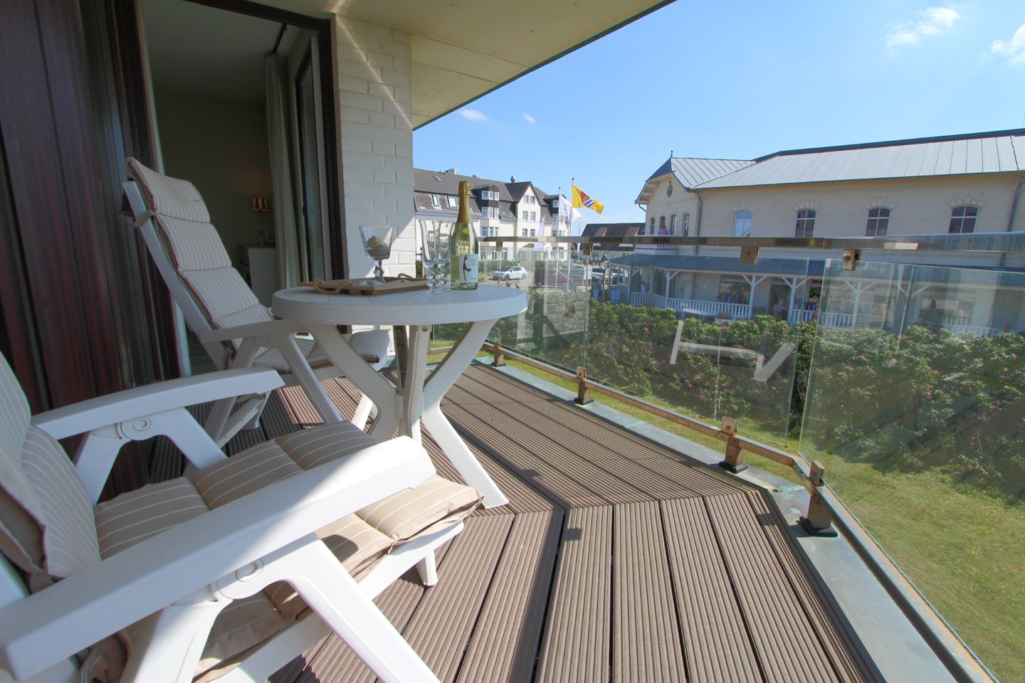  Schloss am Meer  - Dünenstr. 25, App. 8 Wenningstedt - Balkon