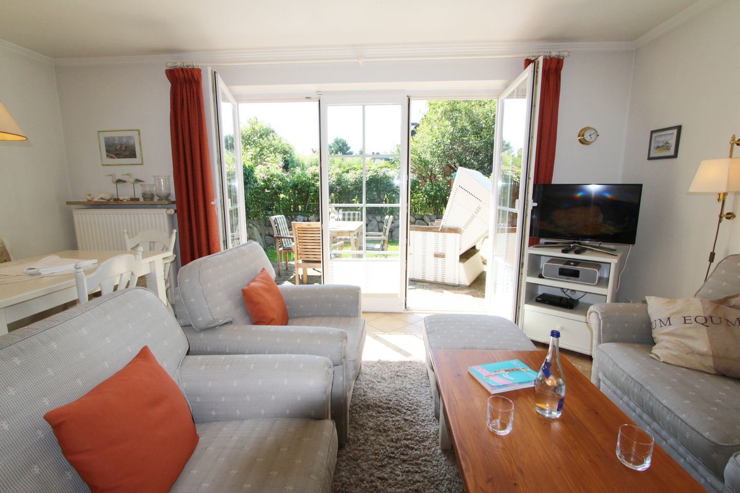 Ruusenhüs - Westerhörn 9, App. 2 Wenningstedt - Wohnzimmer