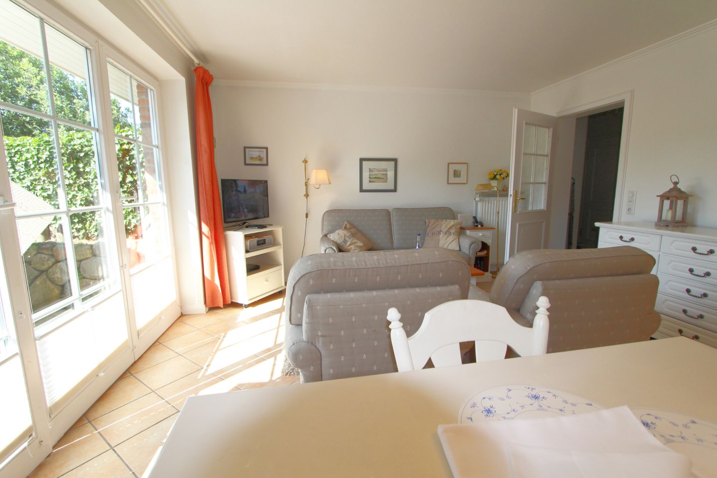 Ruusenhüs - Westerhörn 9, App. 2 Wenningstedt - Wohnzimmer