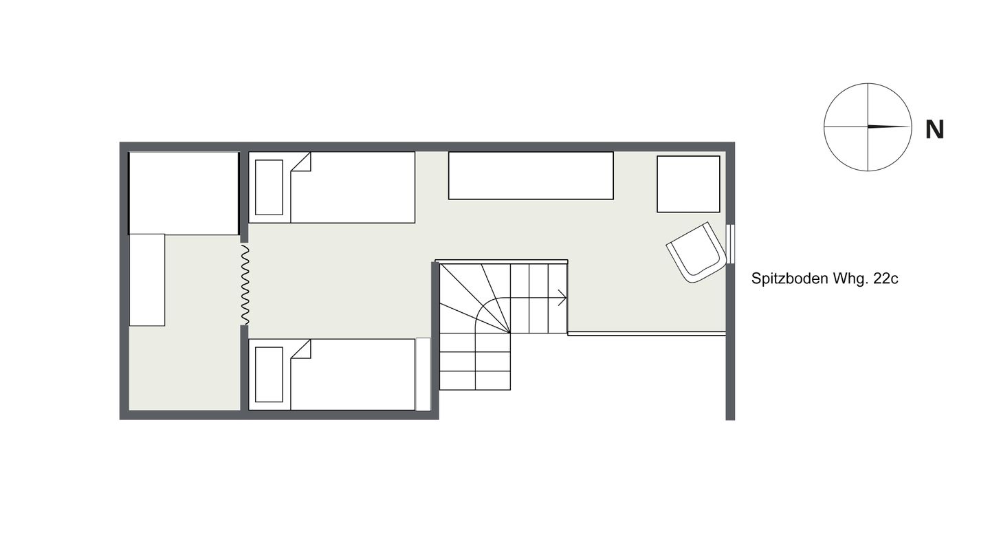 Friesenhof Whg. 22 Amrum - Grundriss