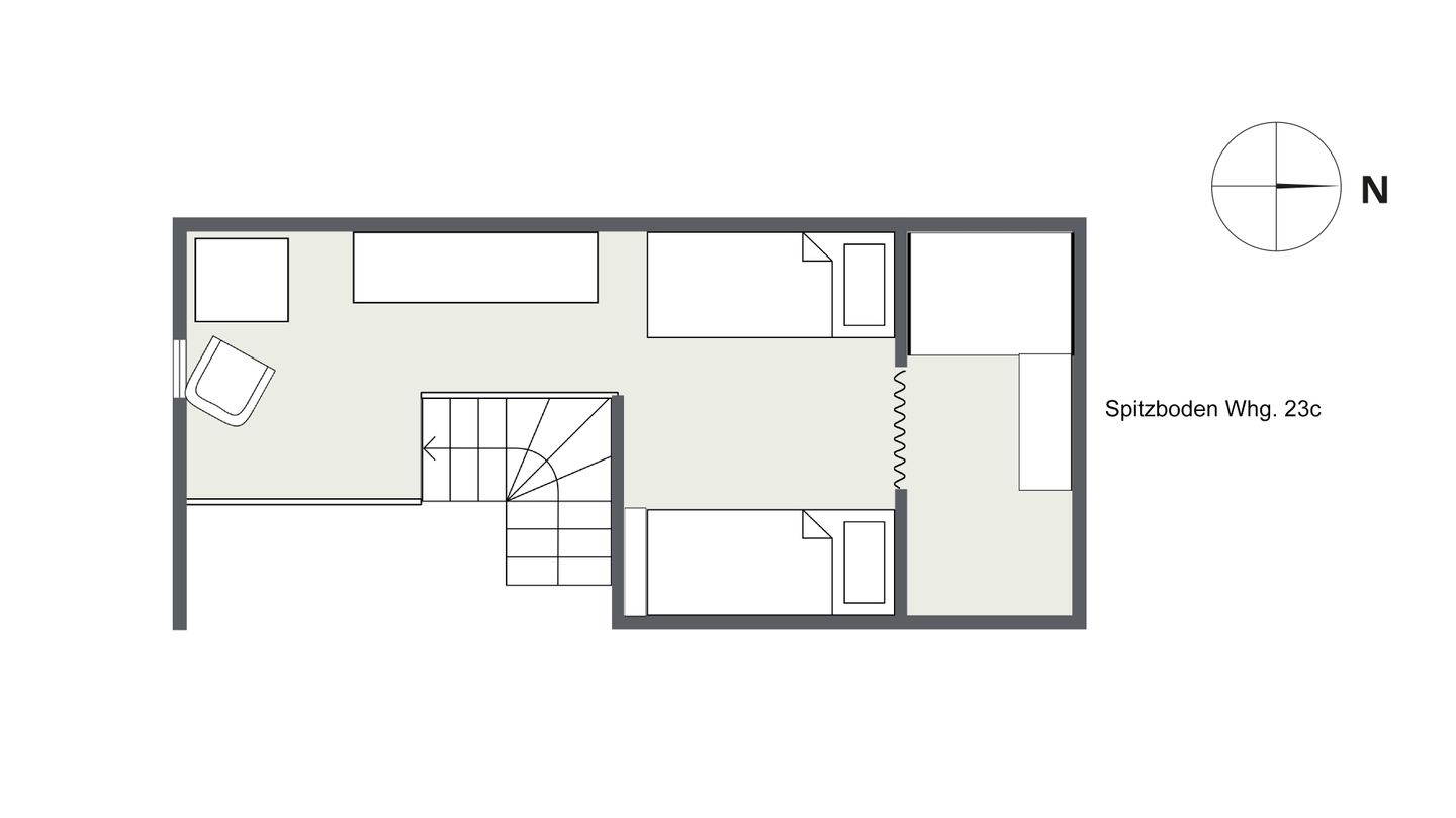Friesenhof Whg. 23 Amrum - Grundriss