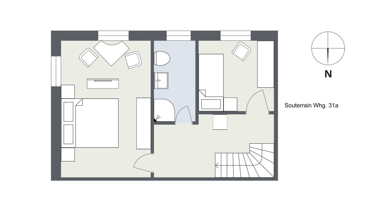 Friesenhof Whg. 31 Amrum - Grundriss