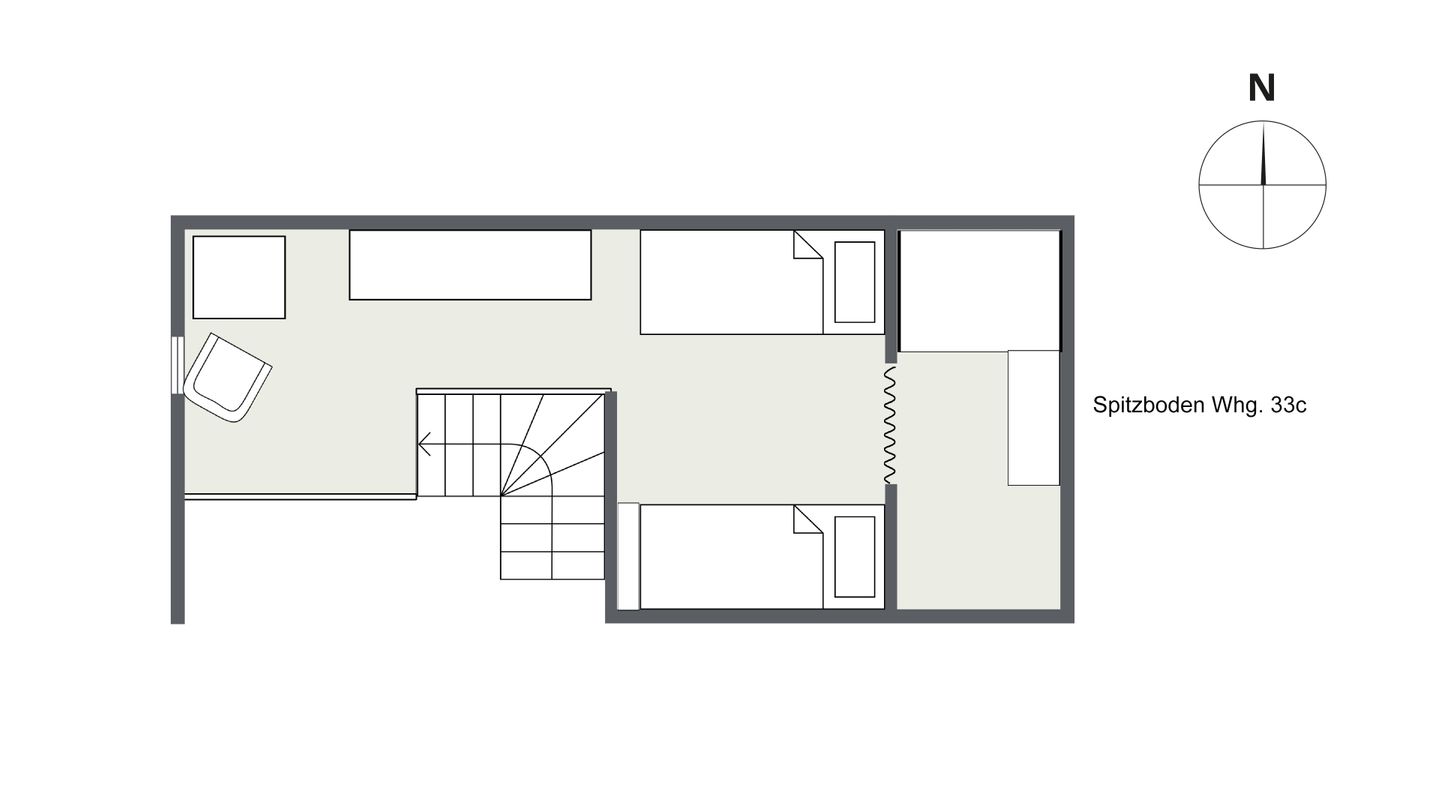 Friesenhof Whg. 33 Amrum - Grundriss