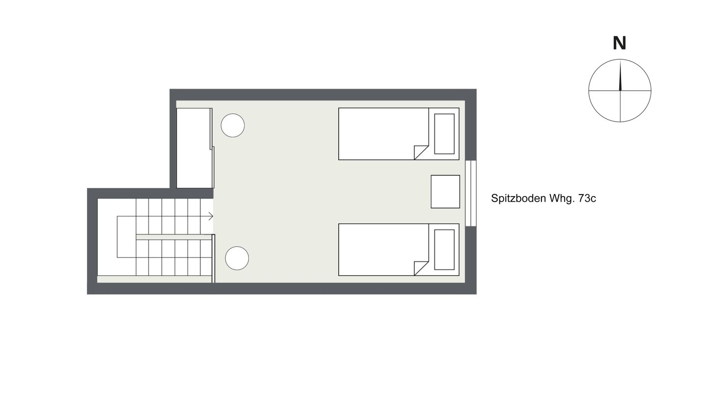 Hark Olufs Whg. 73C Amrum - Grundriss