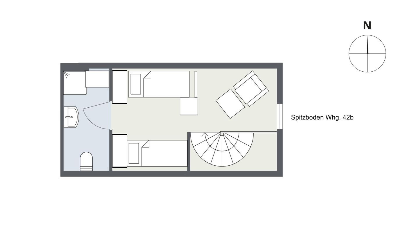 Nis Randers Whg. 42 Amrum - Grundriss