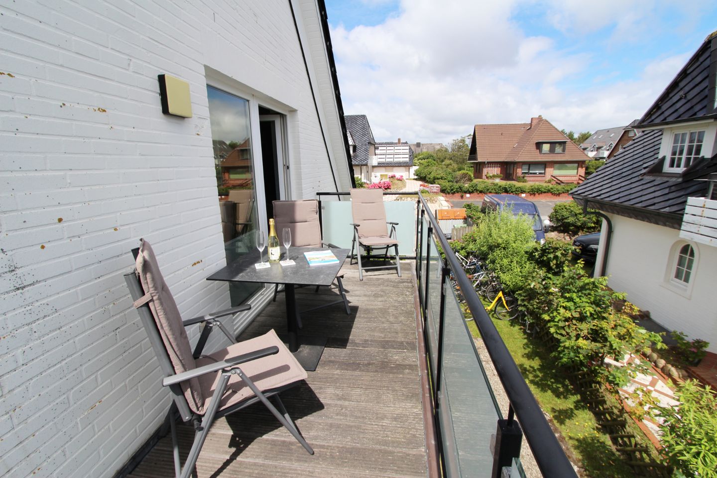 Aalto - Im Grund 13, App. 5 Wenningstedt - Balkon