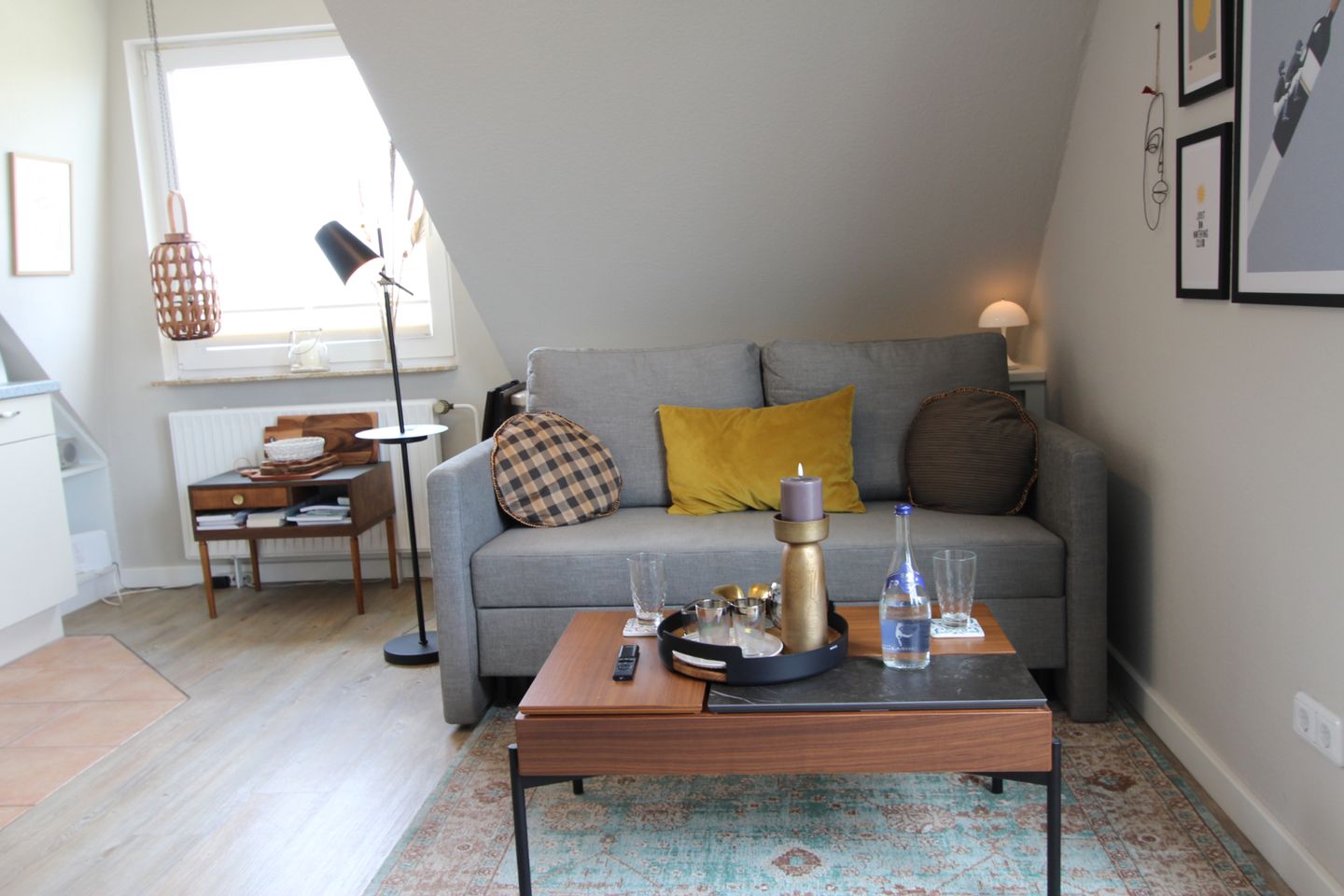 Aalto - Im Grund 13, App. 5 Wenningstedt - Wohnzimmer